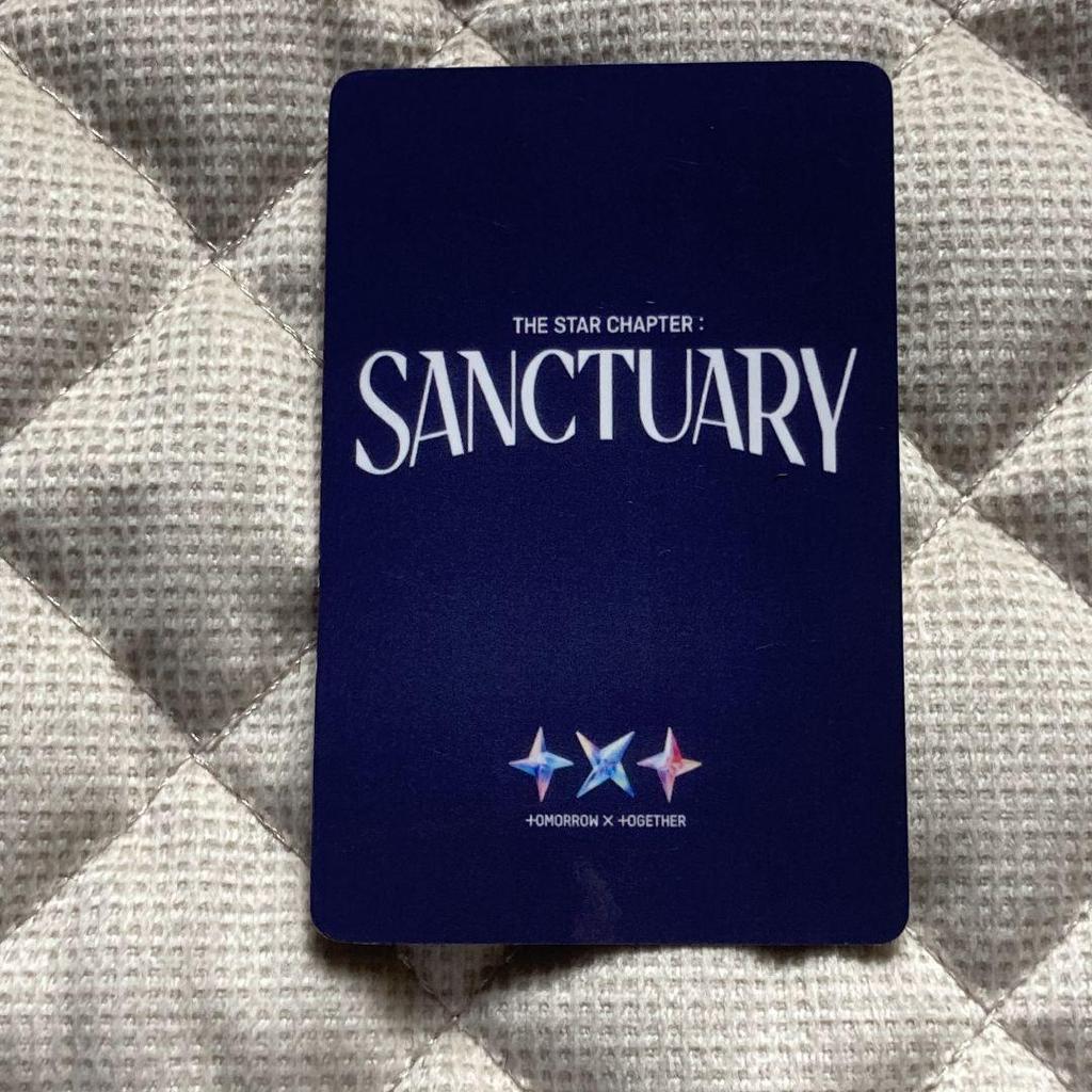 [USED] TXT Hueningkai Bonus Kpop Nara SANCTUARY Trading Card