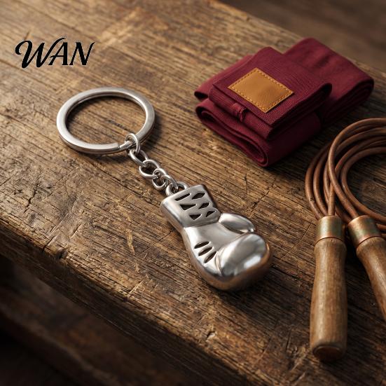 Boxing Glove Keychain Gloves Keychain, Mini Cute Sports Key Chain, Sport Retro Holder Ring Pendant, Bag Backpack Decor for Men Women Party Gifts