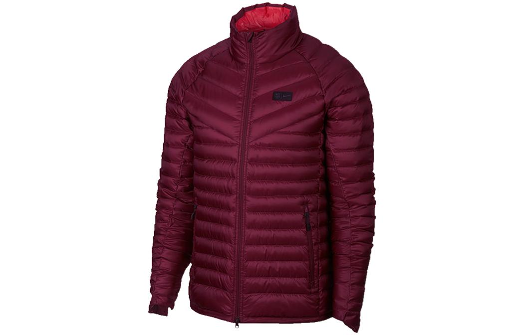Nike Down Jackets Men s Red Stand Collar Lightweight Other AH7431-669 L
