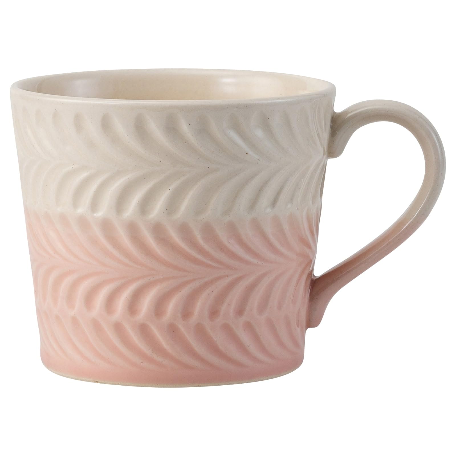 

Hasamiyaki Rosemary Mug Cup Capacity 360ml Pink Made in Japan 25516 approx. розовый