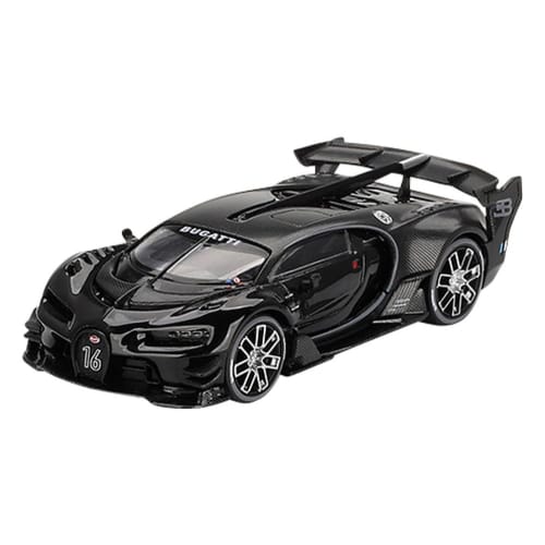 

MINI GT 1/64 Bugatti Vision Gran Turismo черный (Левый руль) Готовый продукт