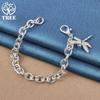 925 Sterling Silver AAA Zirkonový náramek s přívěskem Dragonfly