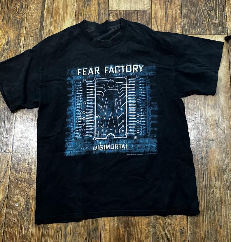 

Album Fear Factory band Unisex Cotton TShirt All Size BS572 Unisex T-Shirt XXXL