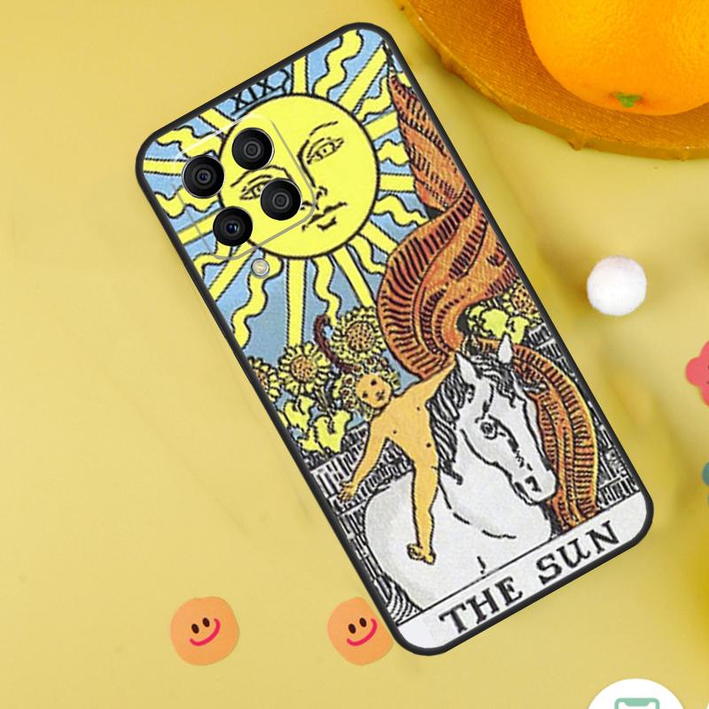 

moon Tarot Mystery totem Case For Samsung Galaxy M31 M32 M12 M52 M21 M15 M55 M56 M36 M16 M06 M13 M33 M53 M14 M34 M54 Samsung M23