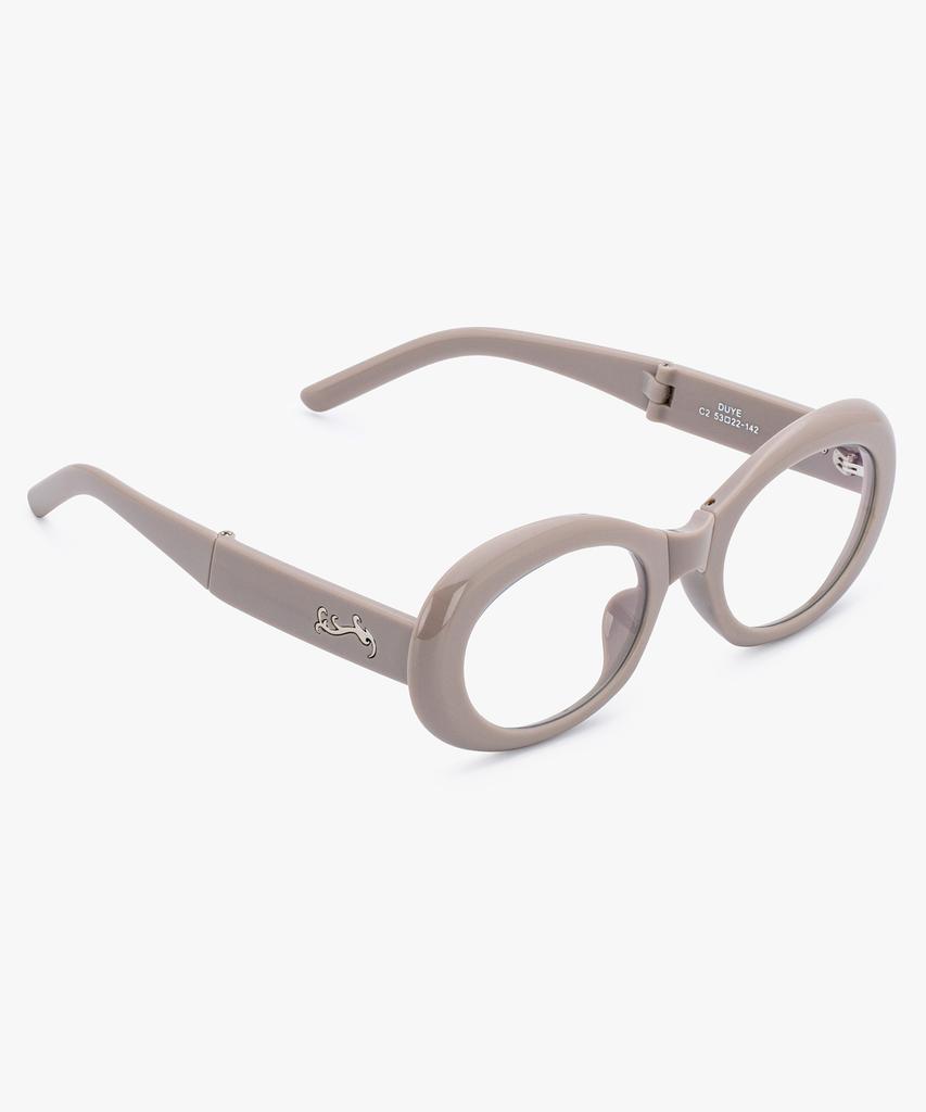 Likkeullou Rc Duye Folder Blue Light Glasses Cocoa
