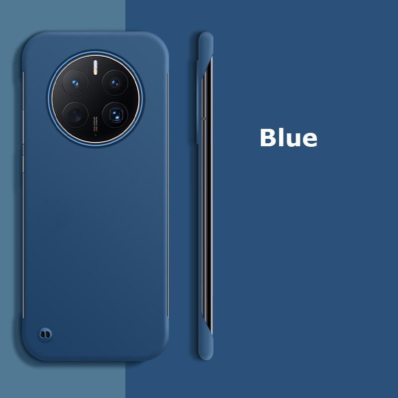 Ultradünne, rahmenlose, matte PC-Hülle mit Anti-Fingerabdruck-Schutz für Huawei Mate 50 50E 40 40E 30 30E Pro Plus, stoßfeste Rückseite