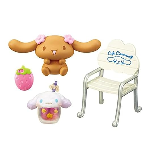 Re-Ment Sanrio Characters Cinnamoroll Rainbow Sky Cafe Terrace BOX Product, All 8 Types, 8 Pieces In