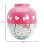 San Art Sanrio Hello Kitty Soup and Rice Bowl Set, Mini Kitty, Sanrio Goods, Gift, Present, Made in Japan, SAN4213-1