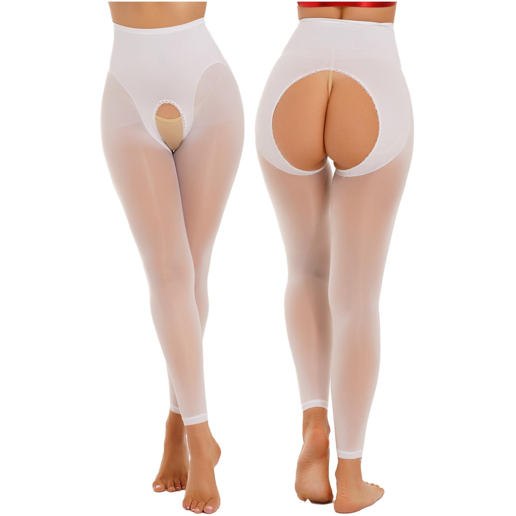 

Женские сексуальные чулки, леггинсы, прозрачные лоскутные узкие брюки с высокой талией, брюки One Size