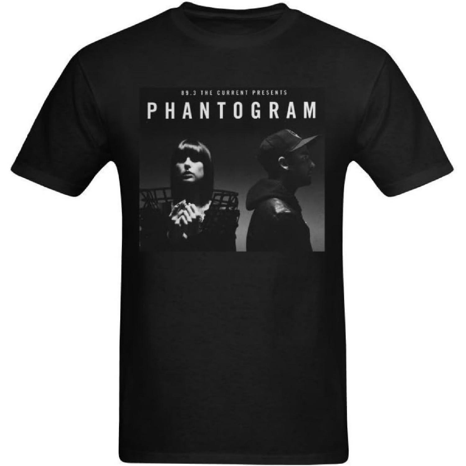 Nehasigo Men s Phantogram Cover Design T Shirt S