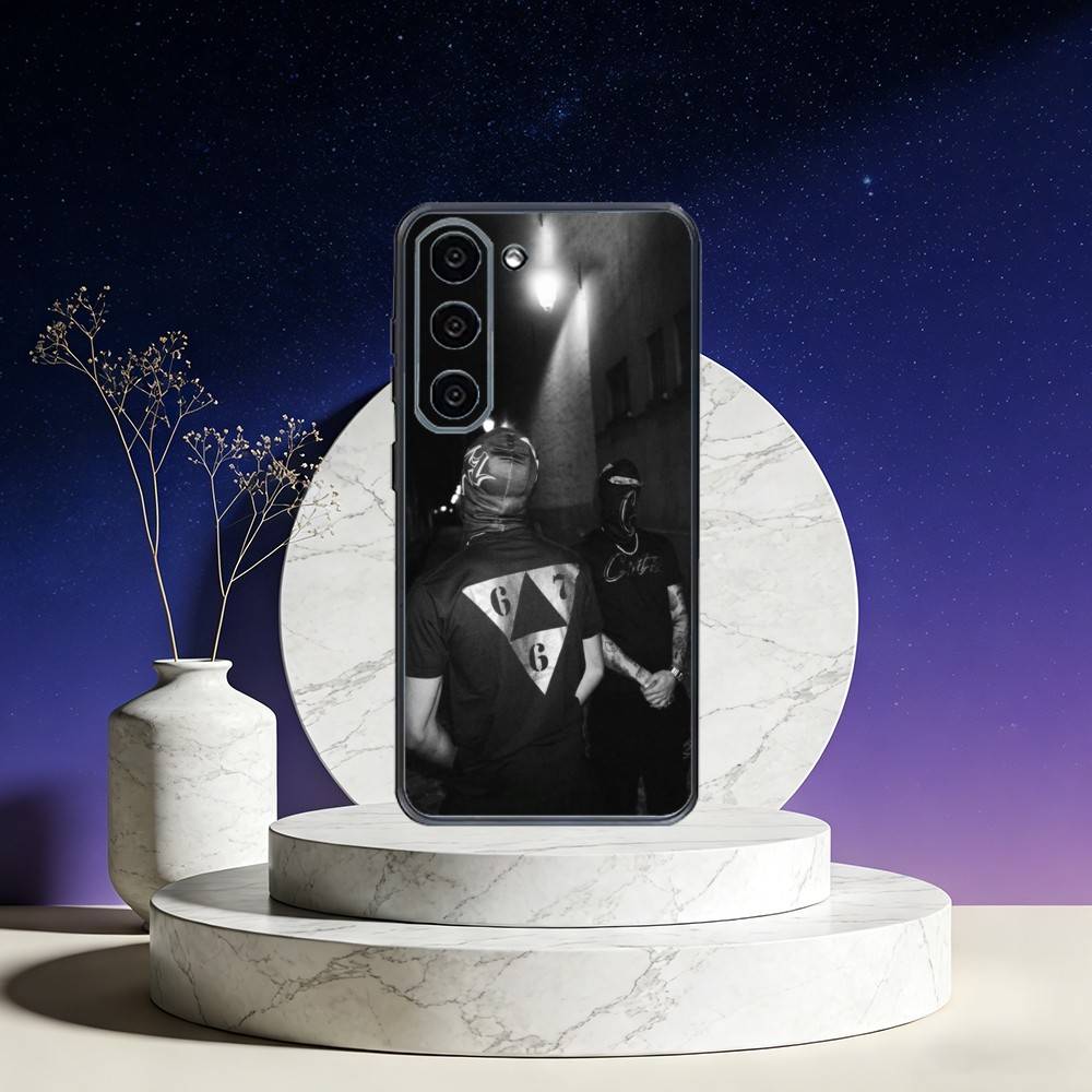 667 F-Freeze Corleone Rapper Phone Case For Samsung Galaxy A73,A72,A71,A70,A53,A52,A51,Others Soft Black Cover