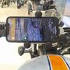 Motorcycle Phone Stand Aluminum Bike Mobile Phone Holder Cellphone Holder For Motorcycle Universal Phone Stand 540°Adjustable