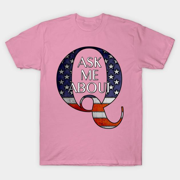 Dámské tričko Zeptejte se mě na Qanon Kam jdeme jeden Wwg1Wga Whoisq Harajuku Potisk Kawaii Tričko Léto Krátký rukáv Dámské tričko Top Tričko