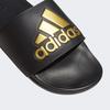 Sandały sportowe Sandały Adilette Comfort LKO04 Core Black cm [Adidas] Czarny/Metaliczny złoty/Core (GY1946) 26,5