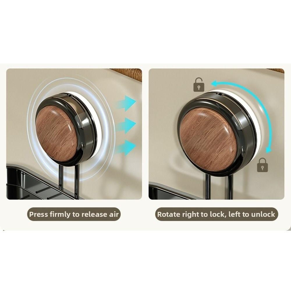 Detachable Suction Cup Soap Dish Non-Slip Wall Mounted Soap Rack No-Drill Soap Drain Box  Hotel