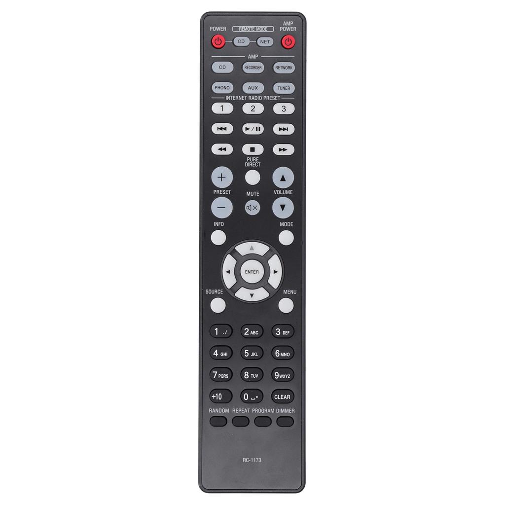 TV Remote Control Replacement for DENON RC‑1173 PMA‑720AE PMA‑520AE DCD‑720AE DCD‑520AE