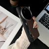 Für Xiaomi 15 14 13 Pro Ultra Hülle Magsafe Kabelloses Laden Mattes Leder Metall Linsenschutz Guter Grip Abdeckung