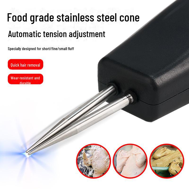 ""Elektrische Geflügelrupfmaschine""": Lithiumbatterie, Automatisch für Huhn, Ente und Gans - Europäischer Standard"