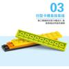 8pcs DIY Building Blocks Thin Figures Bricks 2x10 Dots Educational Creative Size Compatible With 3832 Plastic Toys for Children