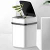 13L Household Kitchen Living Room Bathroom Intelligent Sensor Touchless Open Lid Trash Can
