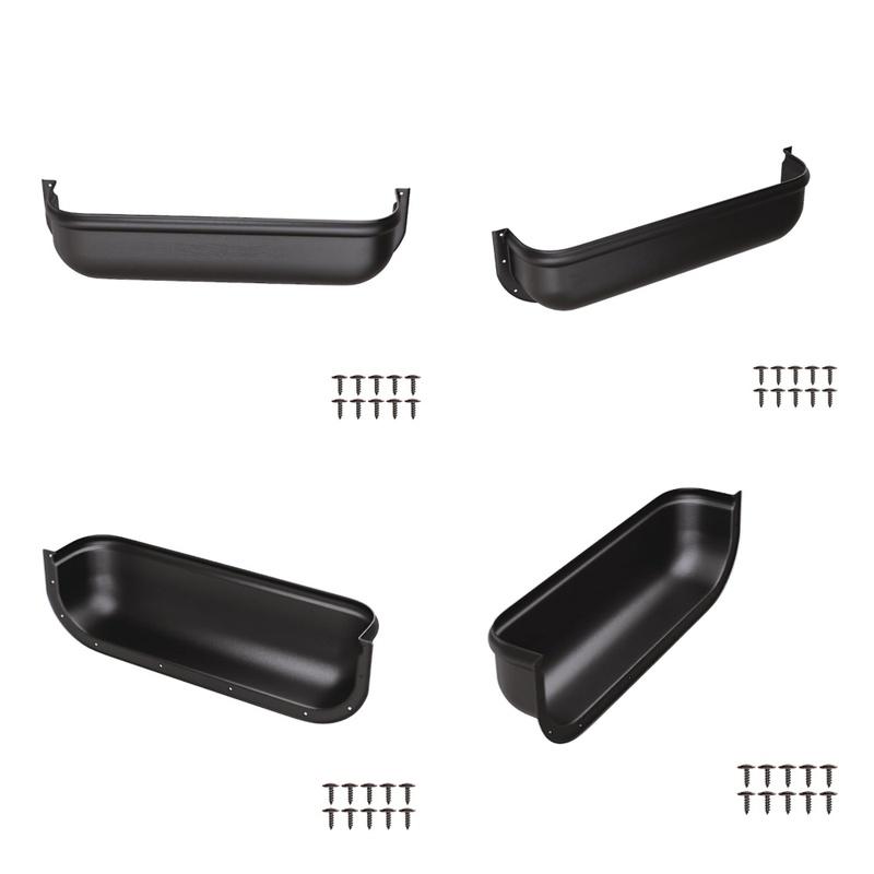 Van Camper Universal Fit Storage Pocket Box Shelf Racking Tool Storage Barn Door Storage Box Car Accessories With 10pcs Screws