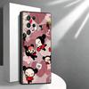 Cartoon Cute Pucca Garu Soft Phone Case for Samsung Galaxy S26 S25 Edge S24 Ultra S23 Plus S22 S21 FE S20 Black Cover Back Shell