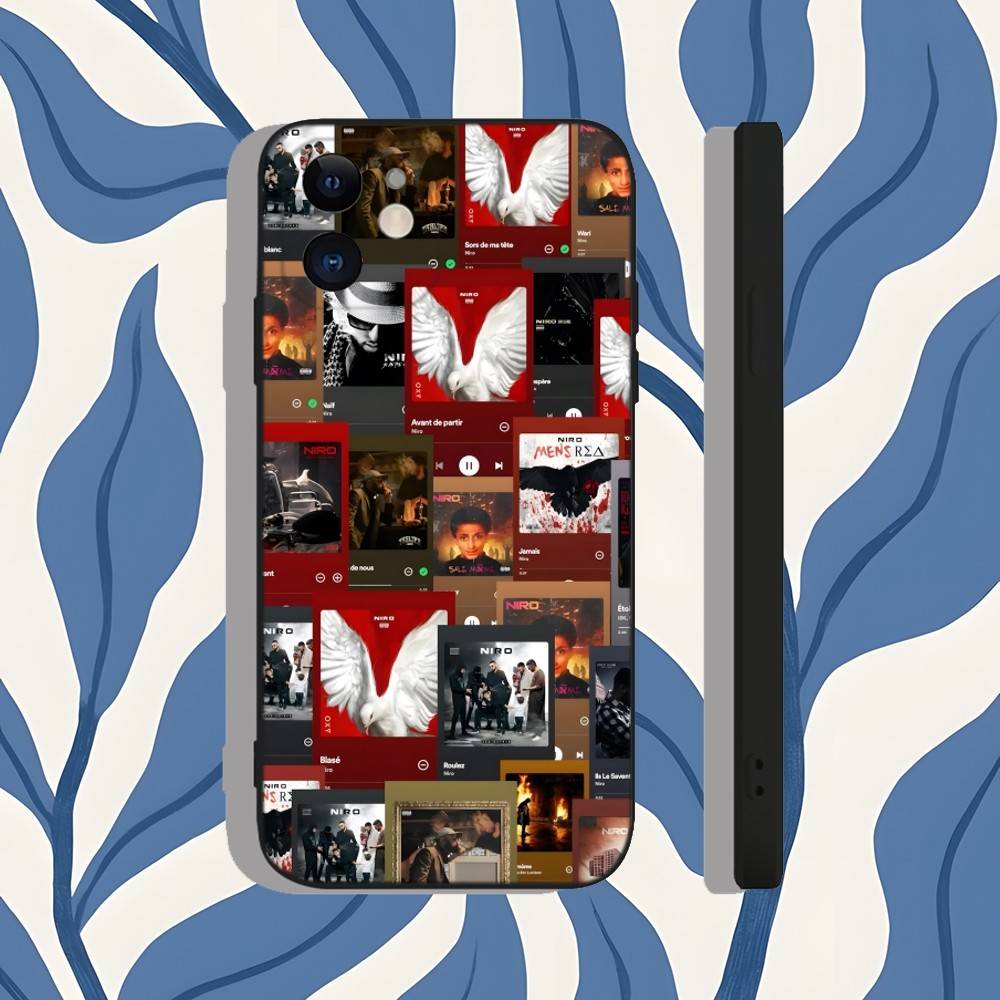 

Rapper N-Niro OX7 Album Phone Case For iPhone 17,16,15,14,13,12,X,XS,8,7,Pro,Max,Plus,E,SE4,Air,Mini Ultra-Thin Funda iPhone15plus