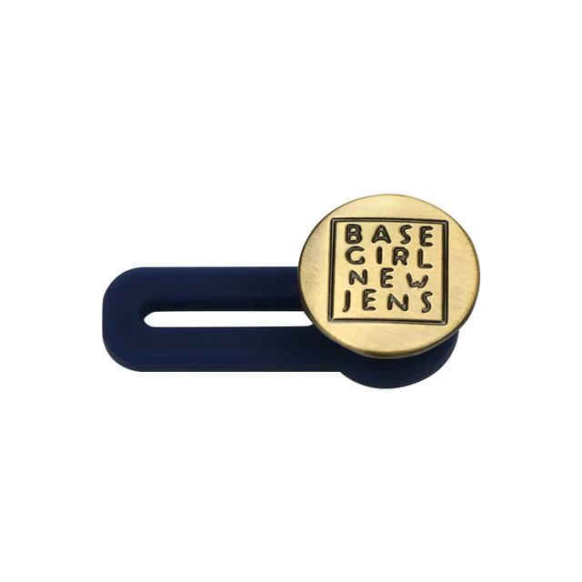 New 1/5PCS Magic Metal Button Extender for Pants Jeans Free Sewing Adjustable Retractable Waist Extenders Button Waistband Expan