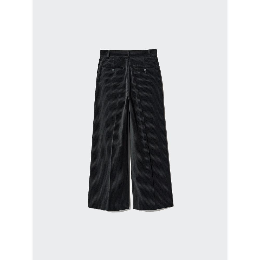 Uniqlo Velvet Wide Leg Pants