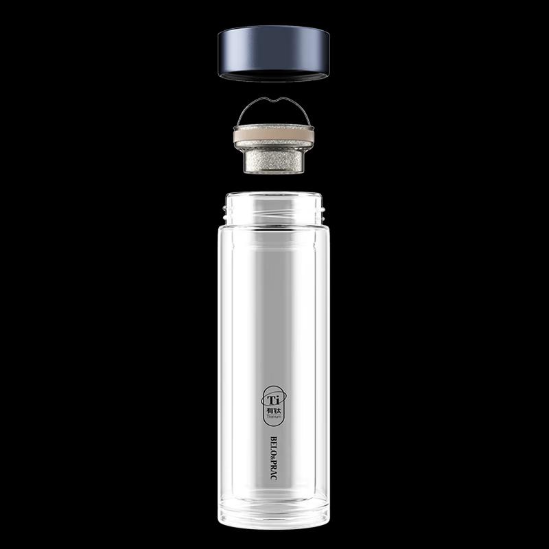 BELO&PRAC BK065 Double-Walled Borosilicate Glass Cup