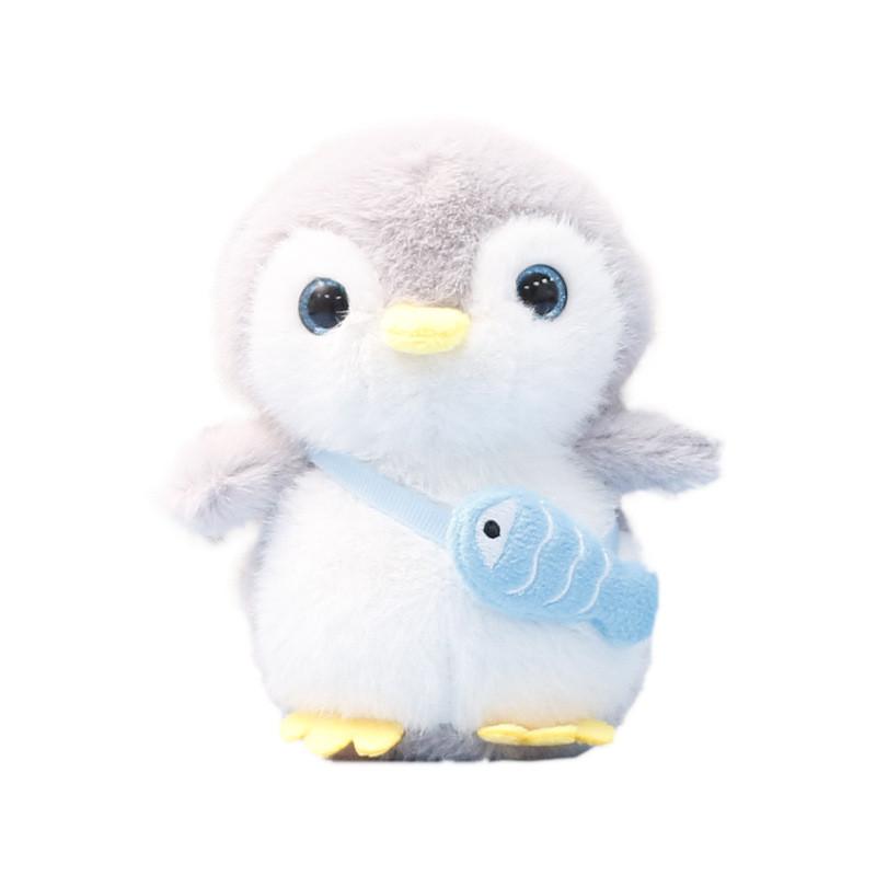 Cute Penguin Plush Doll With Pp Cotton Filling For Kids Gift And Bag Accessory