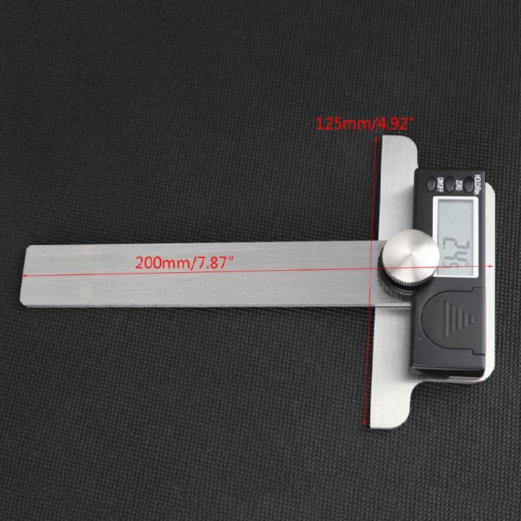0-180° Angle Finder Stainless Steel Electronic Digital Display Angle Ruler