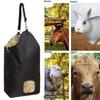 Horse Feed Bag Hay Bag Large Capacity Hay Storage Bag Outdoor Slow Feeding Horse Hay Bag Stable Portable Feeding Storage Tool