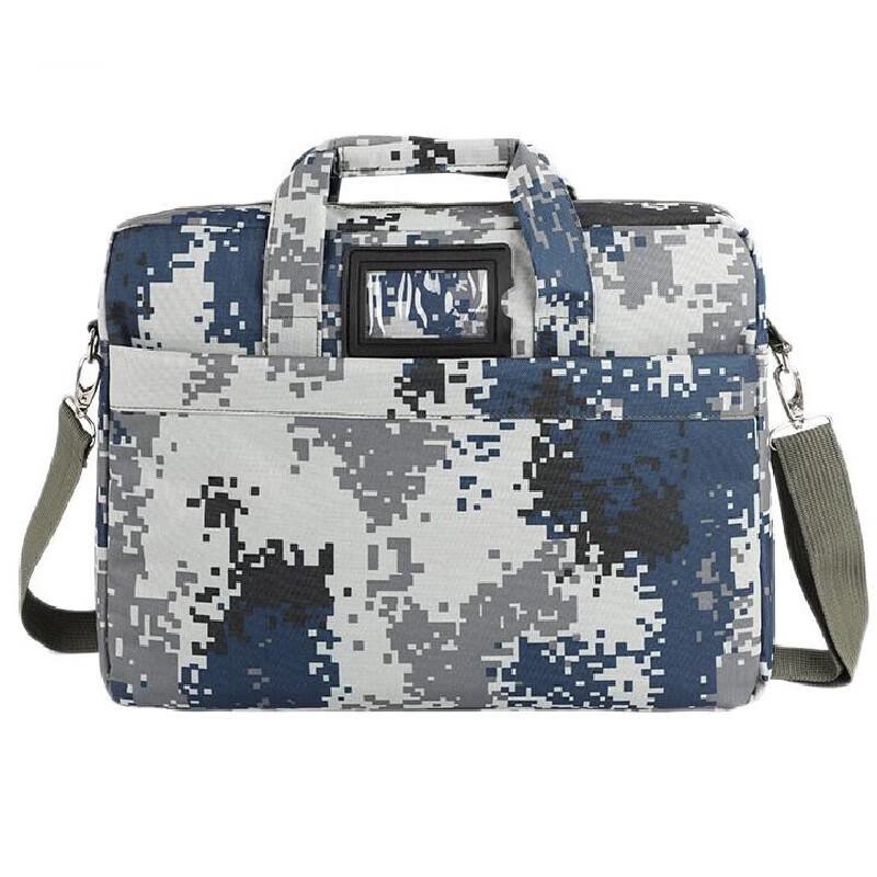 Hongda Kaisheng Sky Blue Camouflage Shoulder Laptop Bag