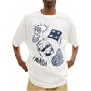 Coach Cotton Patchwork Pattern Fitted Short Sleeve T-Shirt Men tops CDU06-NFY