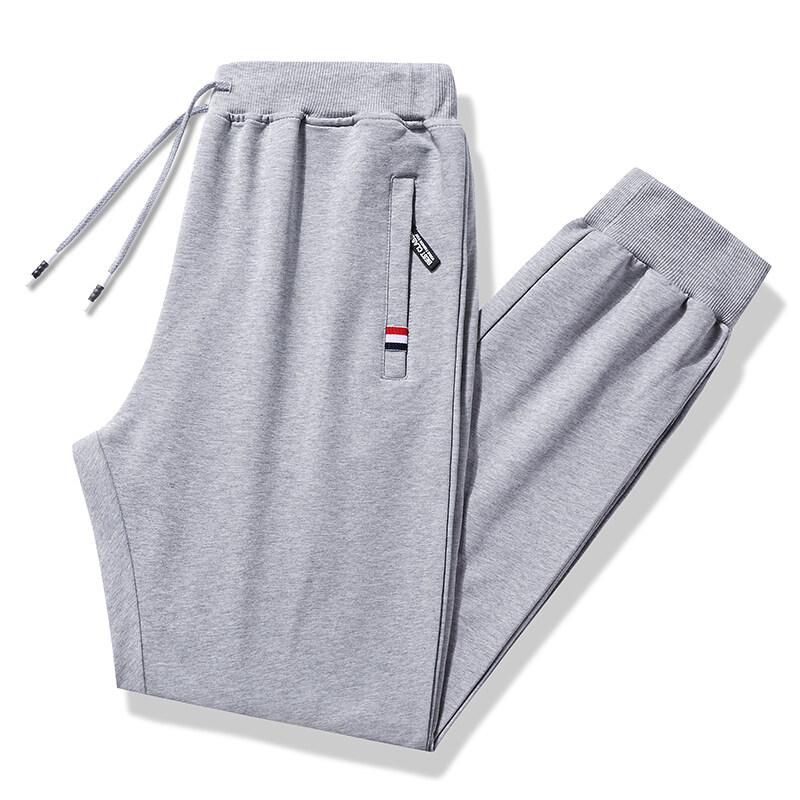 Sporthose Herren Lockere Gerade Frühlings- und Herbst-Freizeithose Übergröße Jogginghose Herren Strickhose 8XL