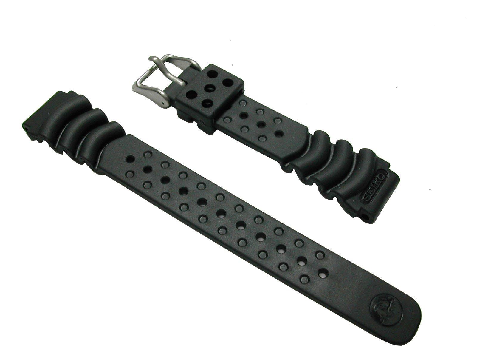 SEIKO Watch Band 18mm Urethane Band DB71BP [Seiko] Men s