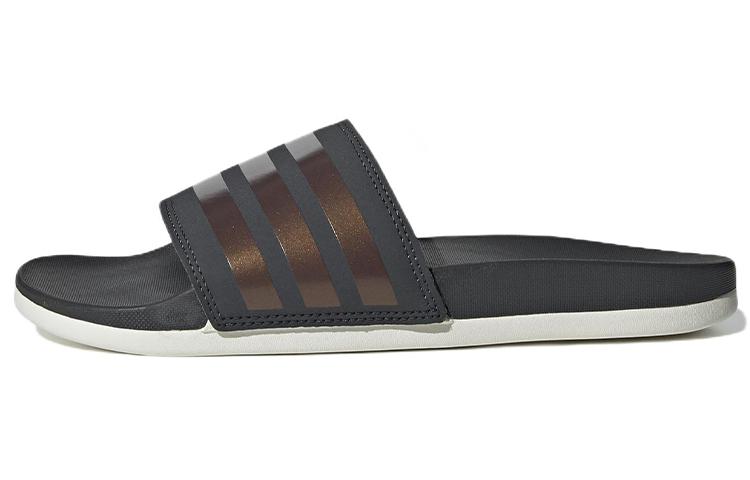 Женские шлепанцы Adidas Wmns Adilette Comfort  Stripes Shimmer - Copper Metallic  F97200 36⅔
