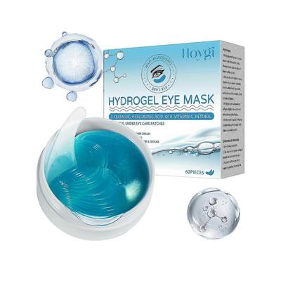 Kollagen Augenpads, Hydrogel Augenmaske gegen Augenringe, Hyaluron & Kollagen Anti-Aging Augenmaske, Augen Gel Pads Anti-Falten