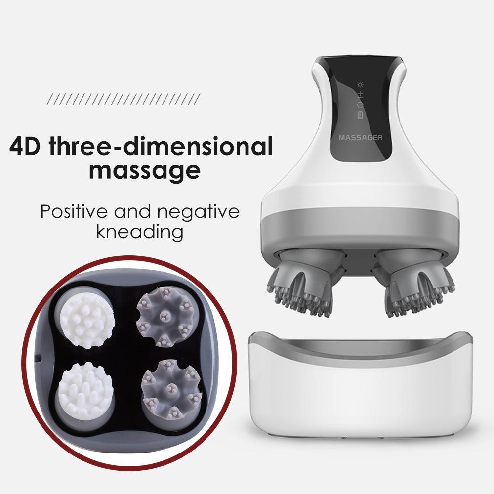 High-Power Waterproof Magnetic Cat and Pet Massager - Dragon Claw Design