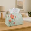 1pc Modern Tissue Box Holder & Napkin Dispenser - Multifunctional Decorative Organizer Compatible with Tissues/Roles/Sheets - Compact for Home, Car, B
