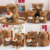 Cuter Teddy Bear Plush Toy With Cake Decoration For Kids And Teens
