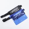 PVC Waterproof Phone Pouch Swimming Beach Rafting Outdoor Sports - Frosted Transparent Triple-Layer Waist Pack