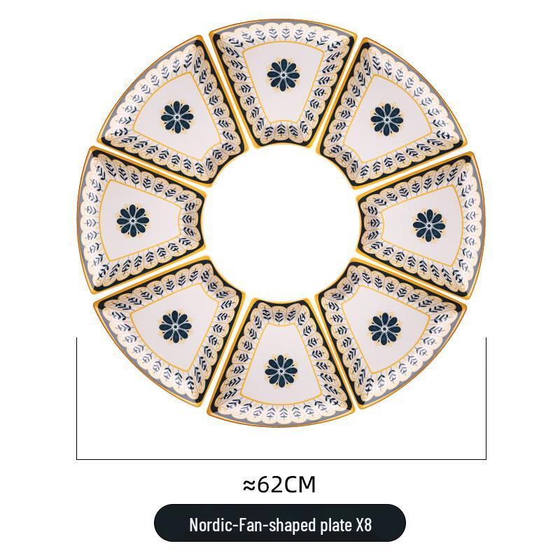 Naijiang Chinese Ceramic Dinnerware & Serving Set