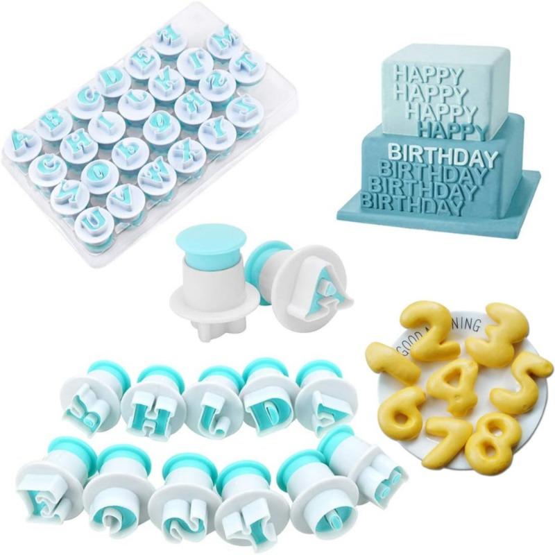Pastry Mold DIY Fondant Cookie Cutter Embosser and Cake Decorating Tool Kit for Creating Delicious Cookies and Pastries At Home