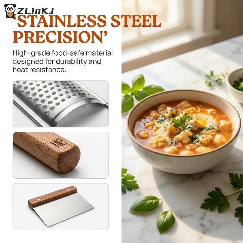 Stainless Steel Noodle Colander with Handle Multifunctional Pasta Strainer for Easy Soup Serving onesize