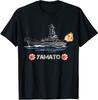 NEW LIMITED World War 2 Japanese Naval Battleships Yamato Tee T-Shirt S-5XL
