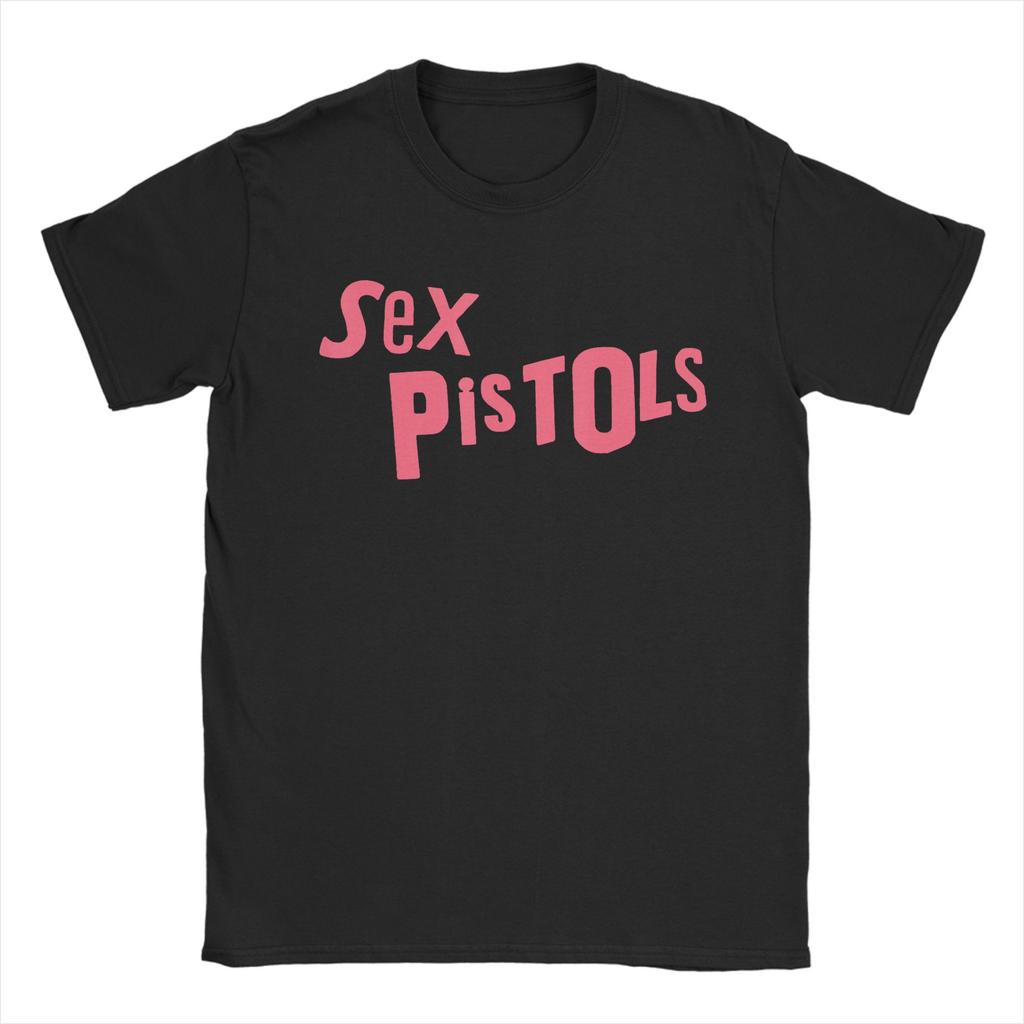 Sex Pistols Official God Save The Queen Red Stamp TShirt Unisex Vintage Round Collar Short Sleeve T Shirts 4XL 5XL Tops