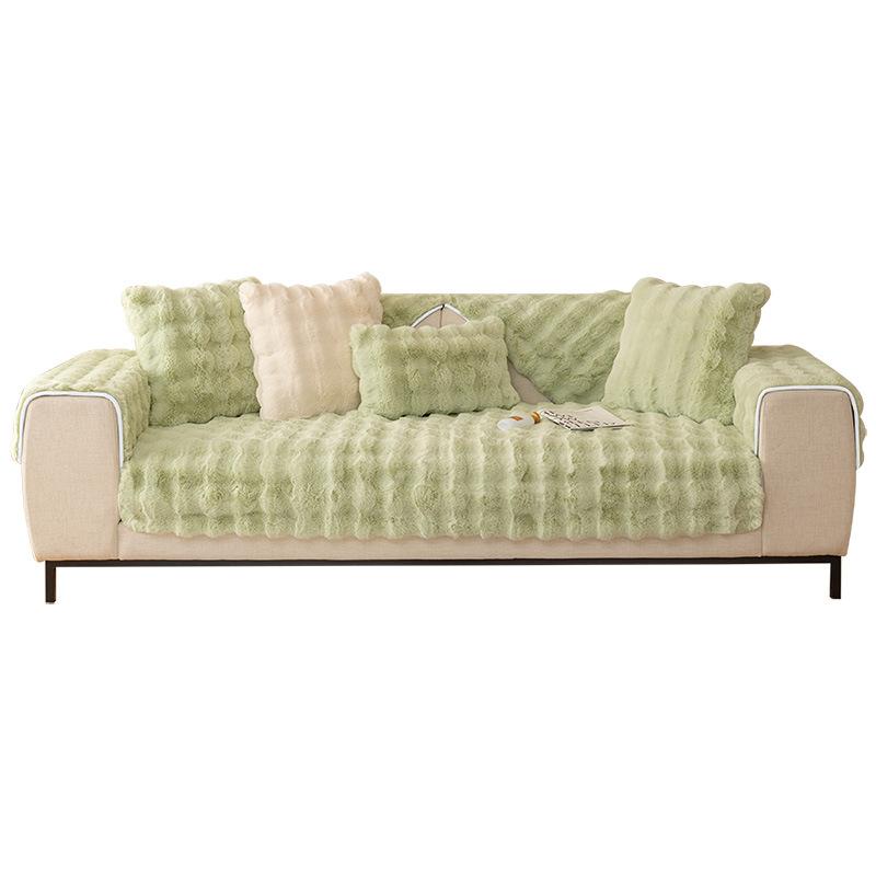 

Плюшевая подушка для дивана, осенне-зимняя утолщенная кожаная подушка, специальная нескользящая универсальная универсальная ткань для чехла на диван 70*70