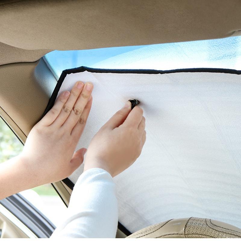 60*130 cm / 70*140 cm Huse Parasolar Parbriz Auto Reflectorizante Soare Umbrelă Încălzită Parbriz